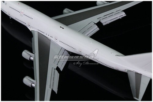 1:400 JC Wings BOEING 747-400 Passenger Blank Airplane Flap Down Diecast Model - Picture 9 of 11