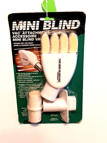IdeaWorks Mini Blind Vac Attachment Dustbuster Hose Adapter Universal