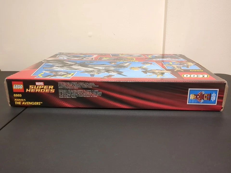 LEGO 6869 Marvel Super Heroes: Avengers: Quinjet Aerial Battle Sin usar, en caja NUEVO sellado Foto 3 de 4