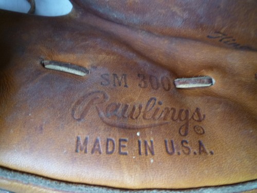 Rawlings SM 300 Baseball Handschuh Official Mitt Soft Ball - Bild 5 von 7