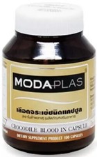 MODA PLUS SANGRE DE COCODRILO EN CÁPSULA RICA EN PROTEÍNAS, 100 CÁPSULAS EN SU INTERIOR