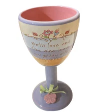The Encore Group 2008  10 Oz Mug Cup. “ Both Love & Fine Wine Leave You Giddy…..