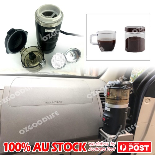12V Car Espresso Coffee Machine & Make Espresso In Car Coffee Maker 1Y Warranty eBay
