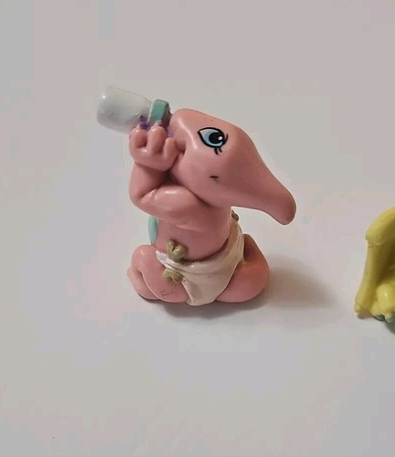 3 Vintage 1992 MAGIC DIAPER BABY DINOS Dinosaur PVC Figures 1.75" Galoob RARE - Picture 3 of 11