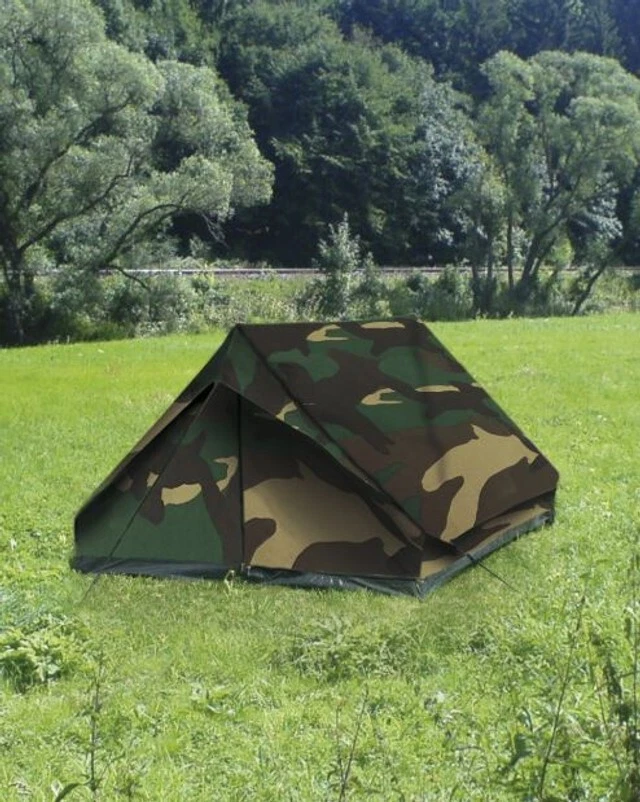 MIL-TEC Woodland Camo 2-Man Mini-Pack Tent
Opens in a new window or tab