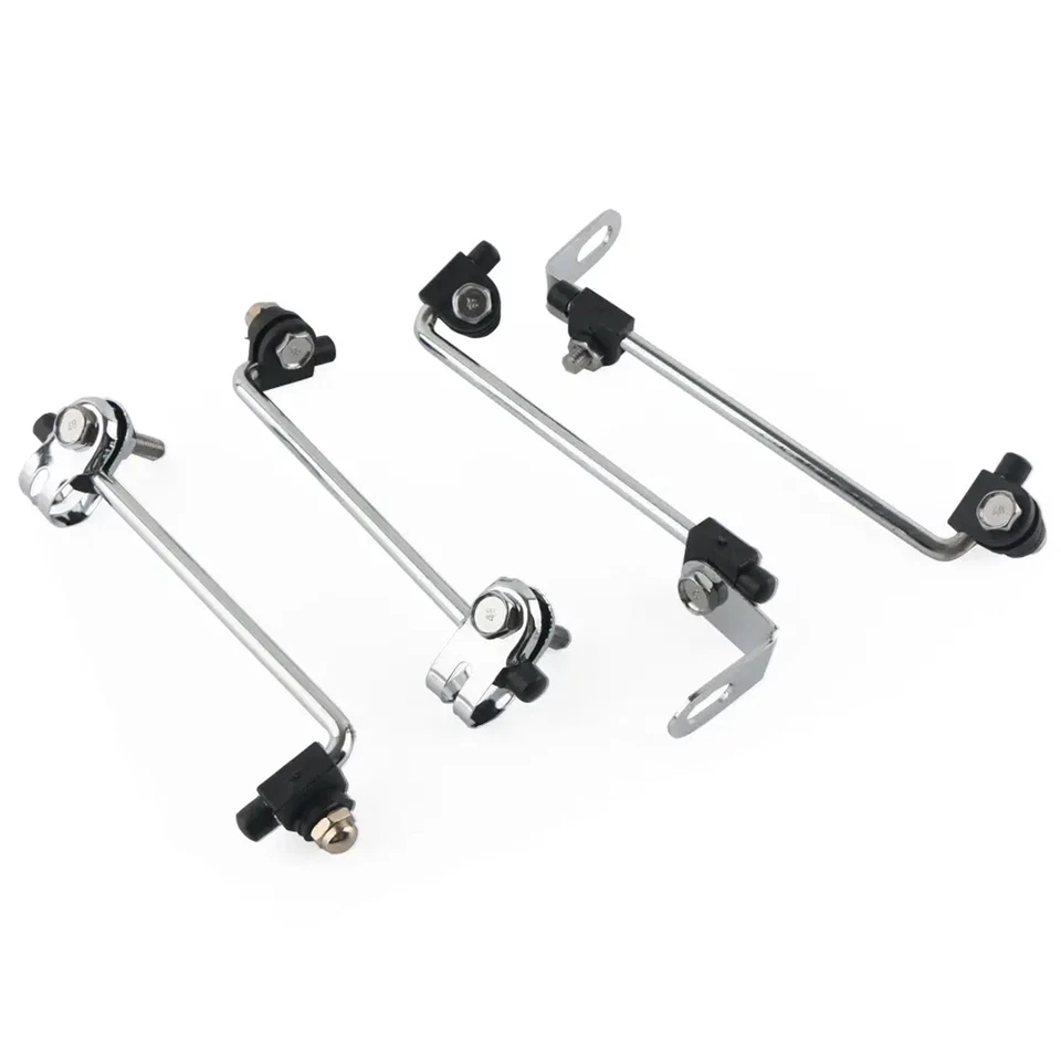 Parabrisas de moto para Harley Dyna Softail Sportster XL 883 1200 Foto 2 de 4