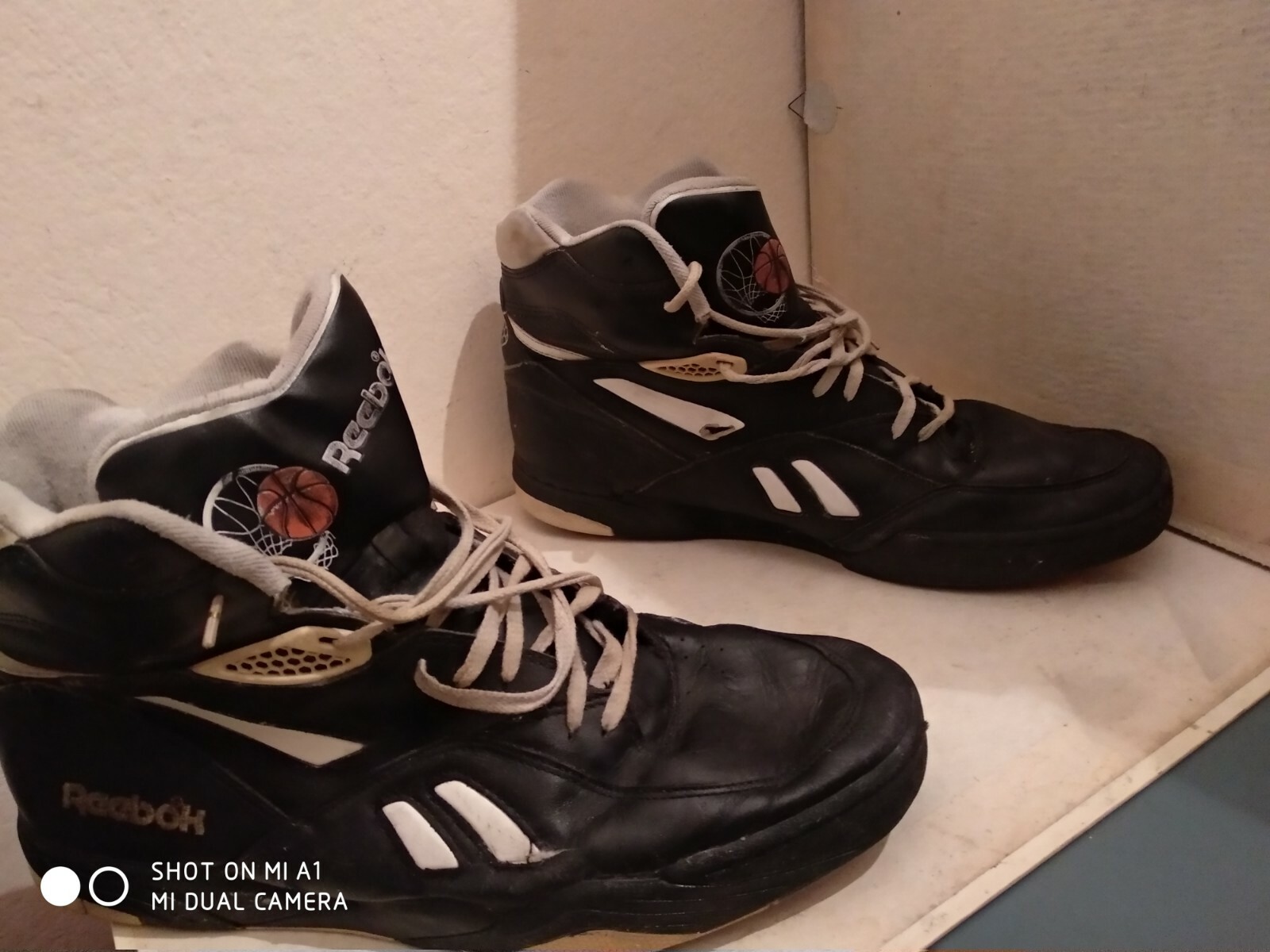 Купить vintage reebok basketball shoes sz us 14 1/2 на Аукцион из Америки с  доставкой в Россию, Украину, Казахстан