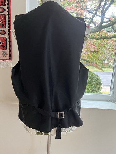 genuine vintage waistcoat - 1990-s - retro fashion - off the cuff england - 第 2/3 張圖片