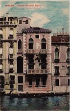 Old postcard AK VENICE Palazzo Contarini Fasan ITALY (496491)
