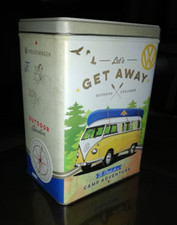 Nostalgic-Art BLECHDOSE Container VW BULLI - GET AWAY,  19 x 14 x 10 cm&sup3; (2,6 L)
