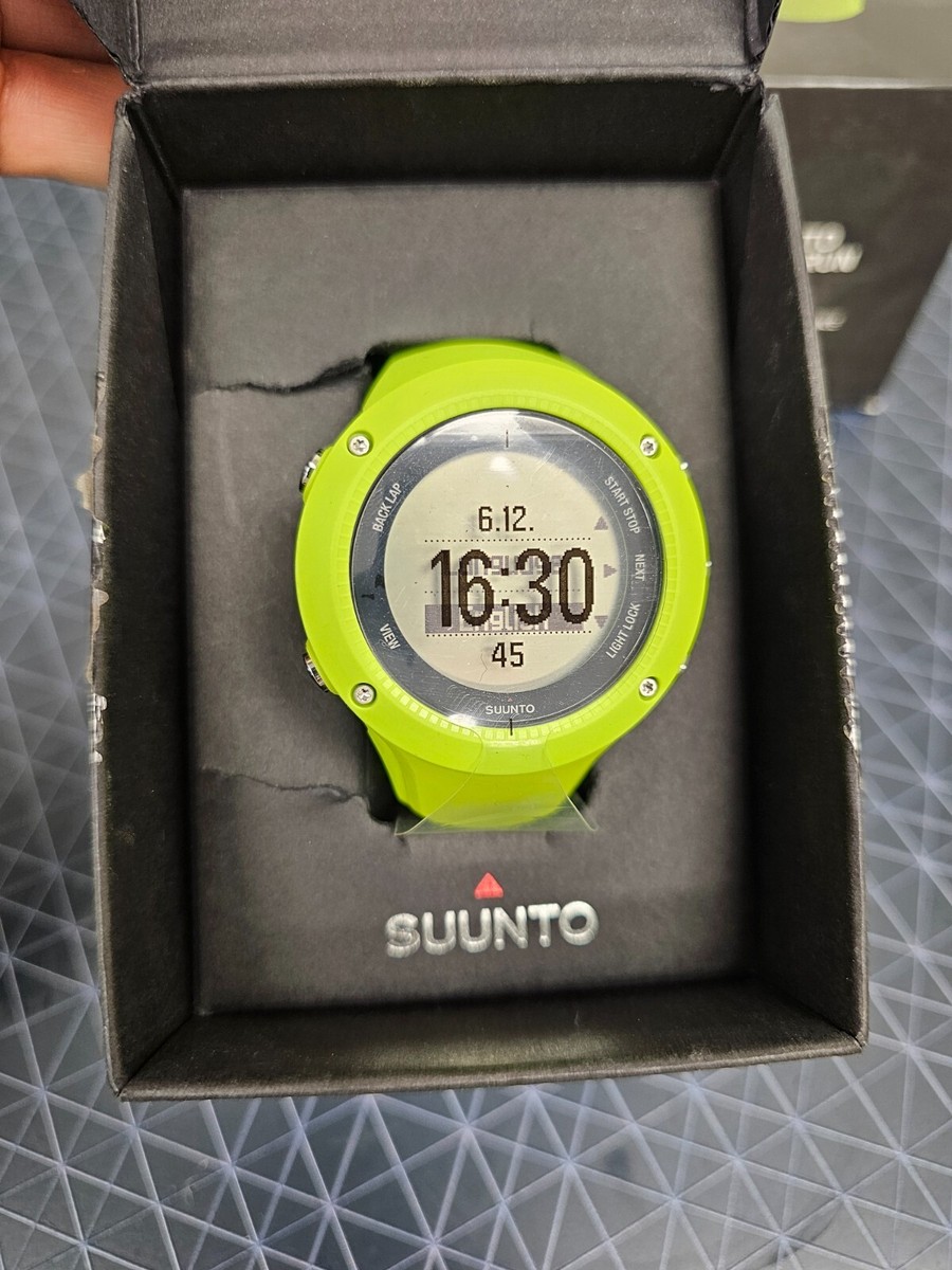 NEW Suunto Ambit3 Run Lime Sports Watch SS021260000 | eBay