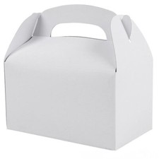 White Party Treat Boxes Pack of 12 