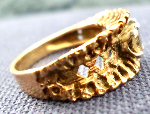 Esemco 10K Yellow Gold Ring - Picture 6 of 9