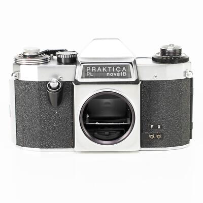 Praktica PL nova 1B Camera | 50mm f2.8 lens | M42 | White