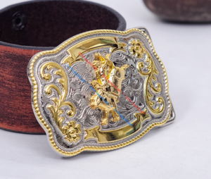 huge belt buckle