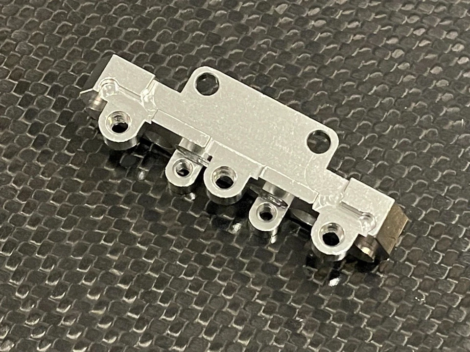 Aluminum Super Basher Front Bumper Mount for Arrma 1/8 Kraton 6s Silver - Image 2 of 2