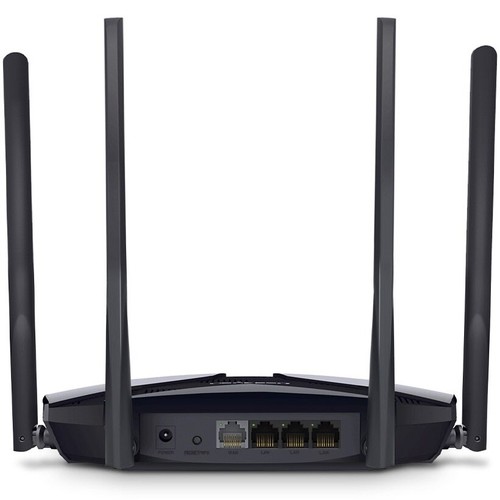 Wireless Router Mercusys MR70X Wi-Fi 6 Dual-Band Gigabit AX1800, OFDMA,WPA3 - Picture 3 of 4