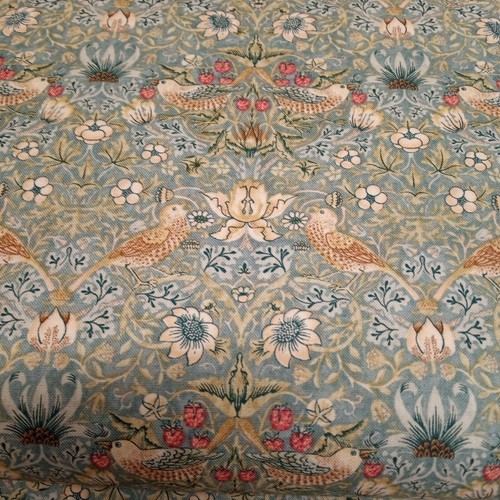 Strawberry Thief William Morris Autumn Cotton Fabric 110cm wide Per Half Metre - Picture 98 of 119