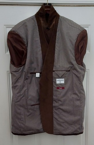 SADDLEBRED MEN'S BROWN COTTON HERITAGE CORDUROY SPORTS JACKET SIZE 48 R NWOT - Picture 10 of 10