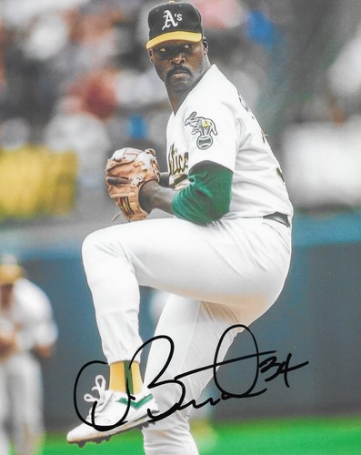 Dave Stewart signed Oakland A's baseball 8x10 photo COA proof autographed... - Picture 2 of 2