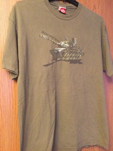 “Make Music Not War” (Army Tank 
