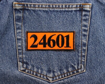 ばちさん 24601 Patch - Made in USA - Les Mis Patch - Jean Val Jean Les
