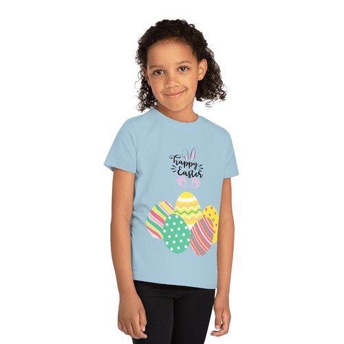 Cute Easter Tee, Holiday Apparel, Spring Festivity Wear,Easter Eggs T-Shirt - Picture 10 of 13