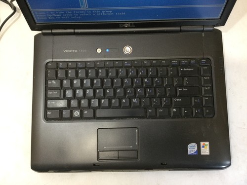 DELL VOSTRO 1500 - BOOTS TO BIOS - INTEL CORE 2 DUO - 4GB RAM - READ DESCRIP -BB - Picture 4 of 8