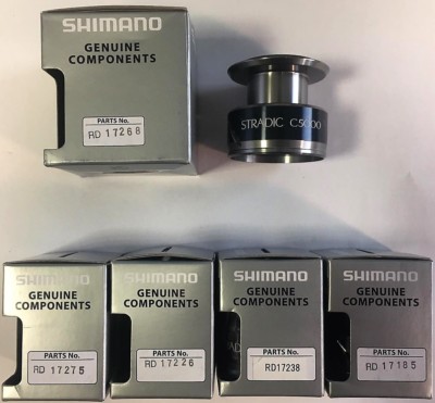 Shimano Spule Ersatz Original Stradic FK Alle Maße Allsize Spare Spule