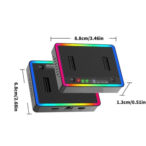 20Gbps USB3.2 20Gbps M.2 NVMe Solid Disk Cloner Double Bay Enclosure Reader - Afbeelding 8 van 8