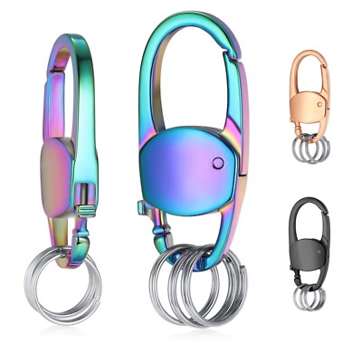 TriLink Multi Key Sets Quick Release Secure Keychain, Practical and Stylish