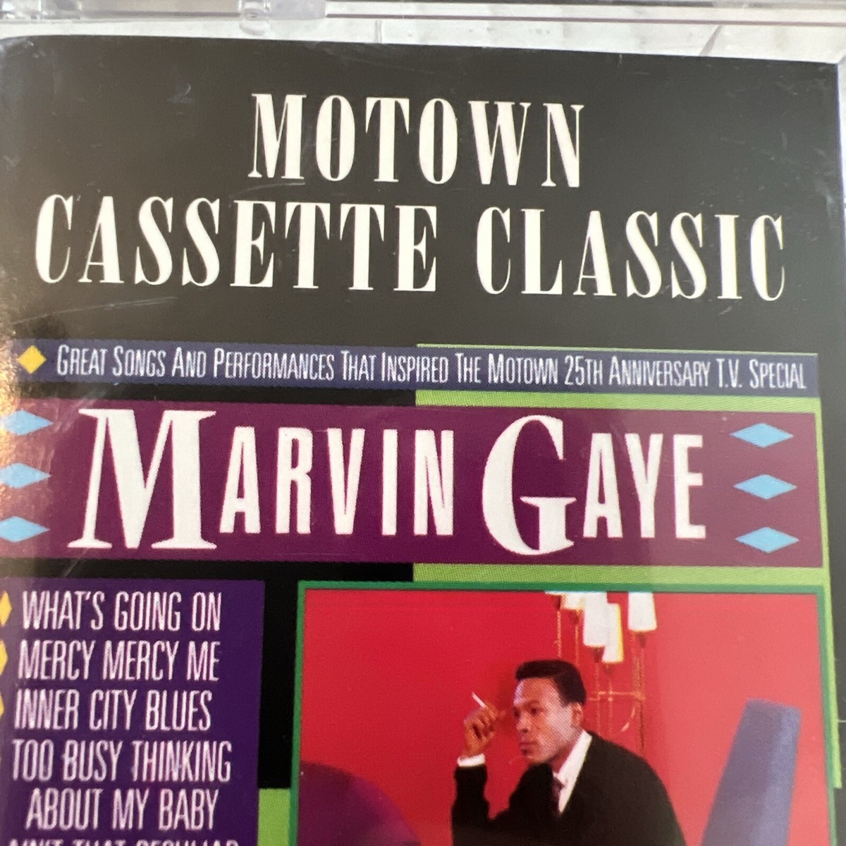 Marvin Gaye - Motown 25th Anniversary TV Special - EUC! | eBay