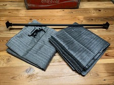 Set of eclipse curtains 42in x 84in & 48in ro...