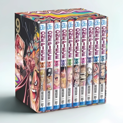 美品　ONE PIECE エピソードBOX全巻セット　EP1〜EP10 111巻 ONE PIECE Box Set EP1–EP10 Japanese Manga Complete Arc Box Vol.1
