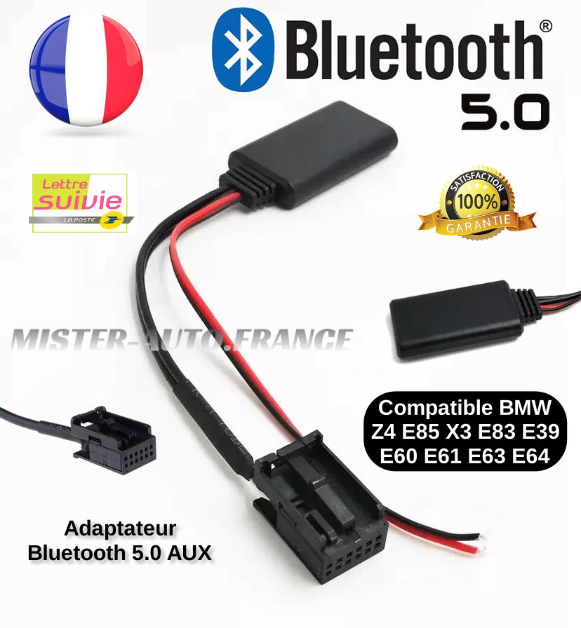 AUXILIARY BLUETOOTH ADAPTER BMW Z4 E85 X3 E83 E39 E60 E61 E63 E64 X5