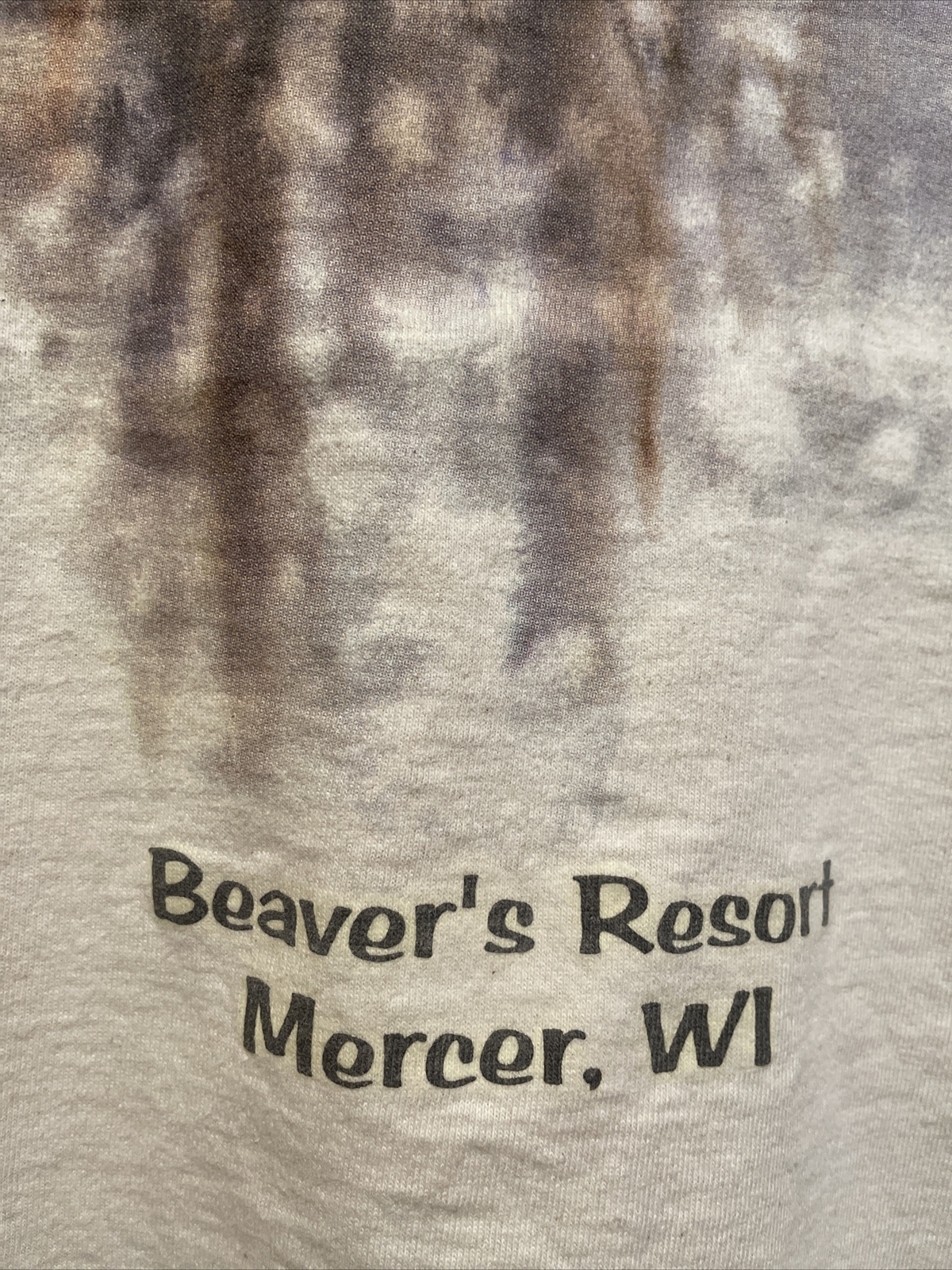 Vintage DUCK Beavers Resort Mercer, WI Shirt Size XL Mens eBay