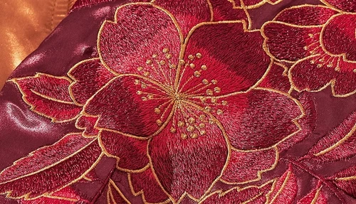 Herren Souvenir Jacke Japanisches Muster Stickerei Löwe Wende Sukajan Unisex - Bild 8 von 11