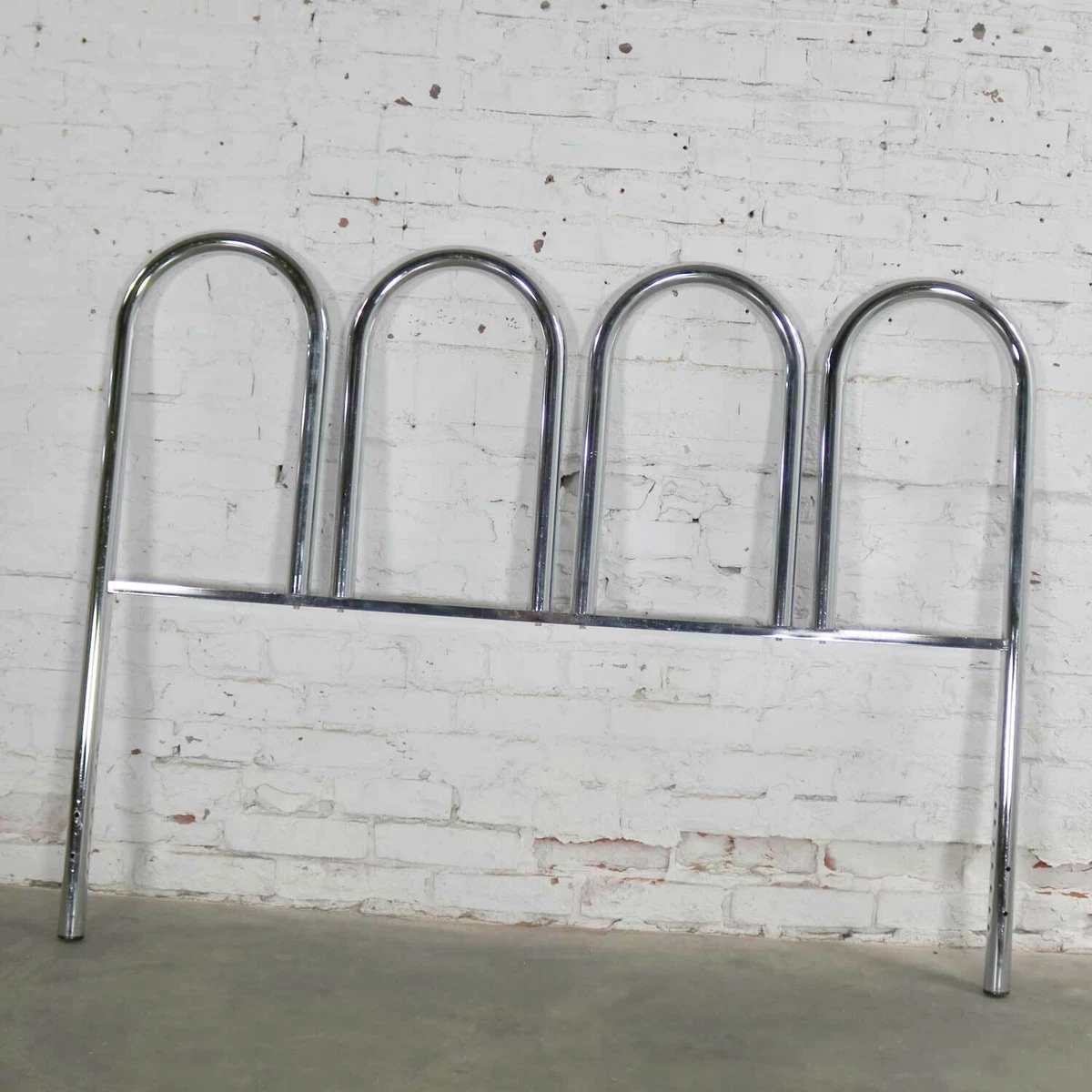 Chrome headboard queen deals