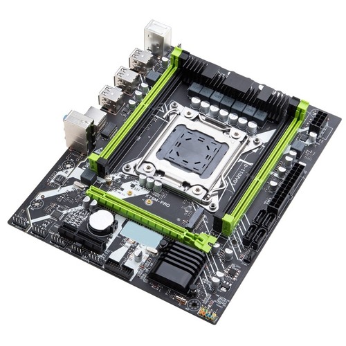 X79 for M PRO PCI-E Motherboard USB3.0 LGA 2011 Socket 4 x DDR3 NVME for M.2 for - Afbeelding 3 van 8