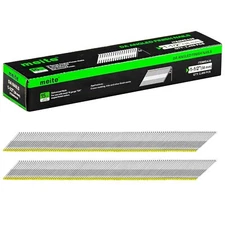 19,200 Counts 15 Gauge 34 Degree Angled Finish Nails 1-1/4" to 2-1/2" (DA Nails)