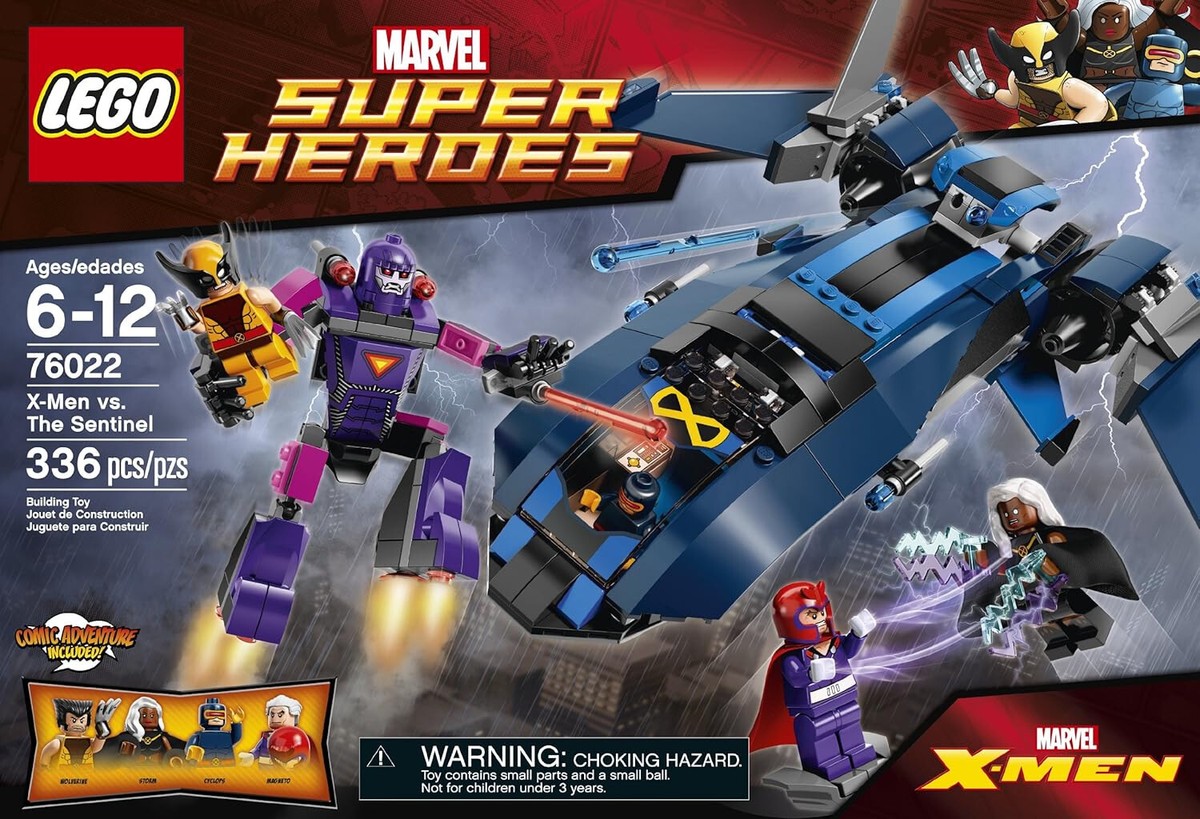 Lego X-Men vs. The Sentinel 76022 Super Heroes Minifigure Building