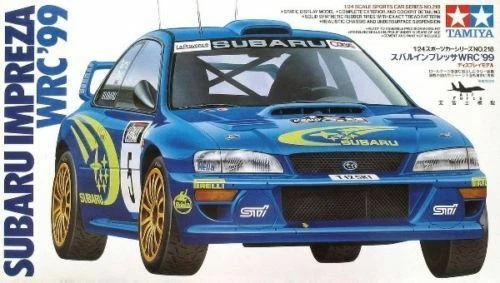 TAMIYA 24218 Subaru Impreza WRC '99 1:24 Car Model Kit