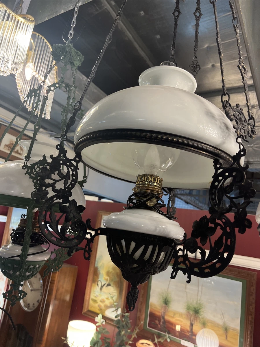 Gorgeous Dutch Colonial Ceiling Light with Original Fixtures