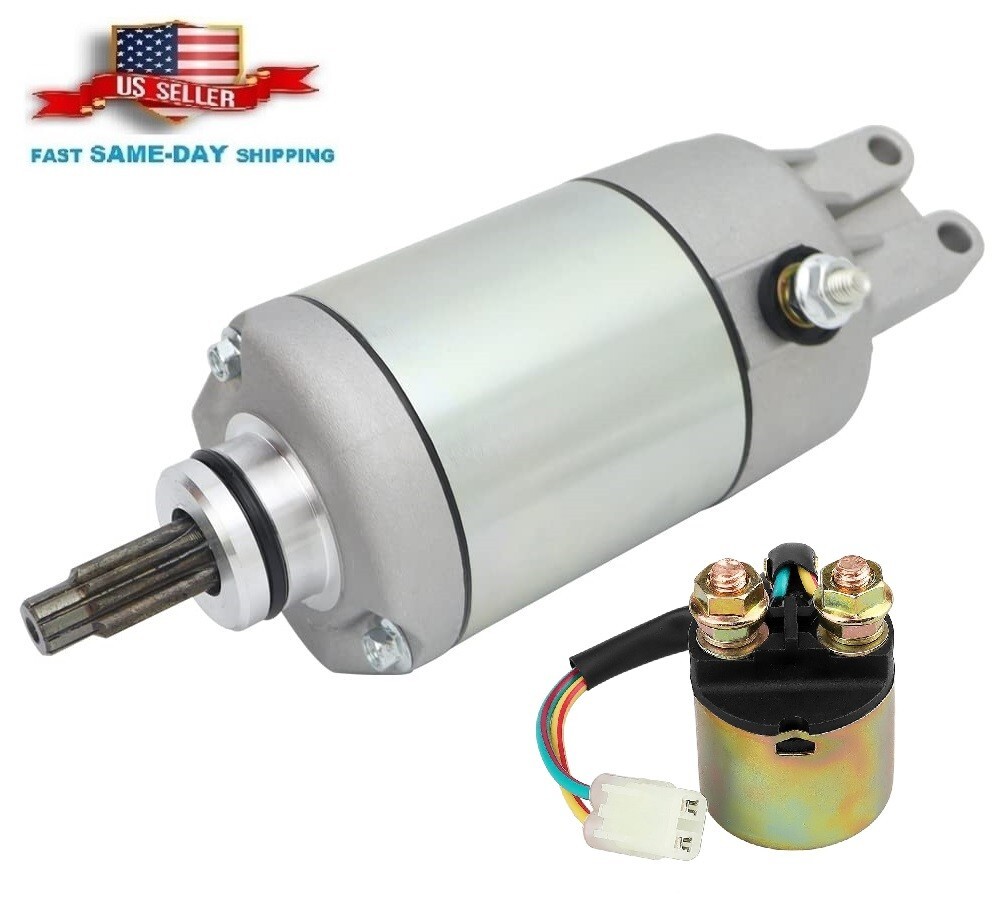 For Honda Foreman 500 Starter w/ Relay Solenoid TRX500FE TRX500FM 4x4