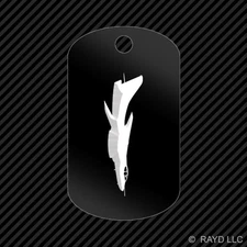 A-3 Keychain GI dog tag engraved many colors a3 skywarrior Ver 2