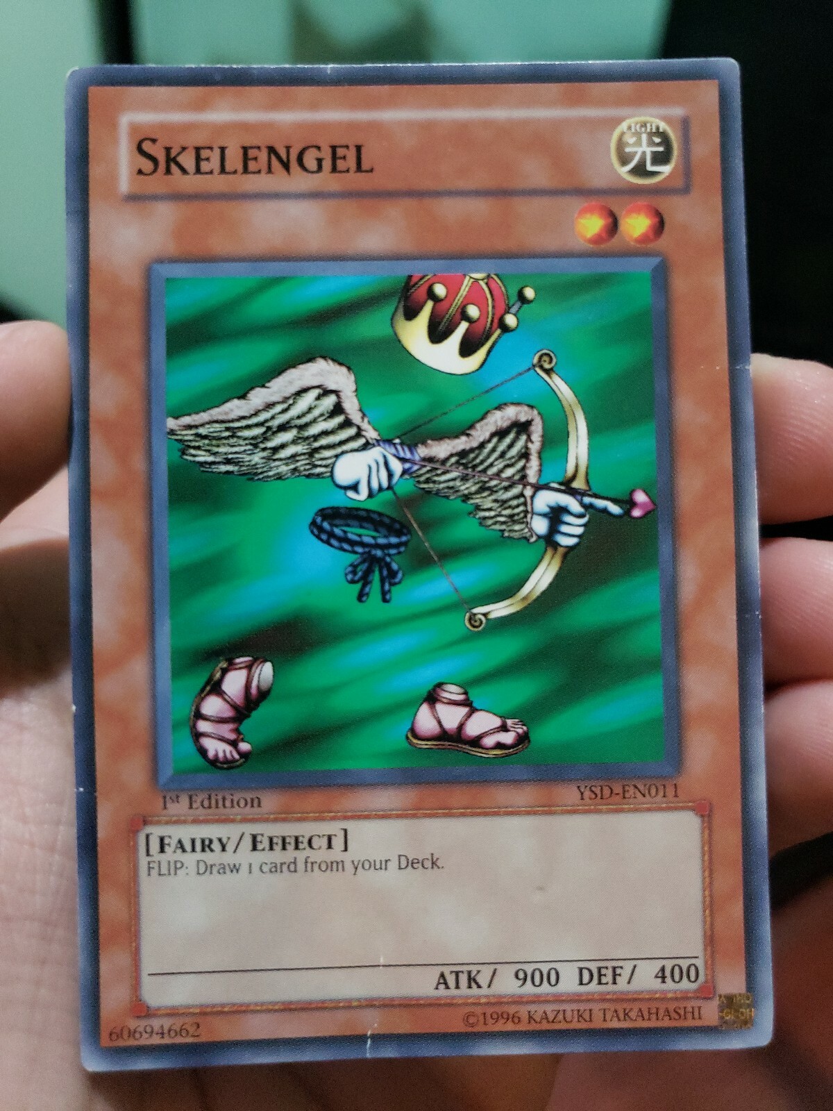 Yu-Gi-Oh! - Skelengel (YSD-EN011) - Baraja De Inicio 2006-1ª Edición - Común