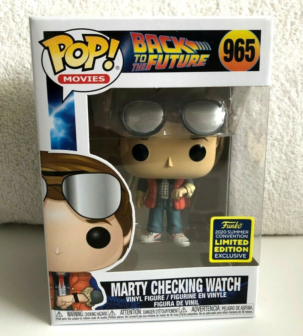 Funko Pop! Movies Back To The Future MARTY CHECKING WATCH