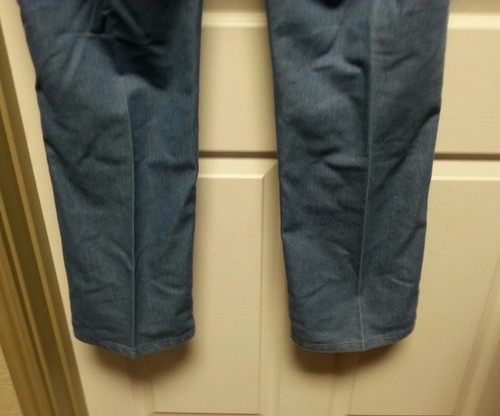 Vintage Wrangler Herren Jeans Hose Größe 38 x 31 mittelblau Hakenverschluss - Bild 4 von 8