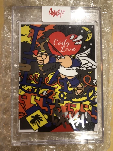 Ermsy x Cody Bellinger Project 70 Companion Card Autographed Silver
