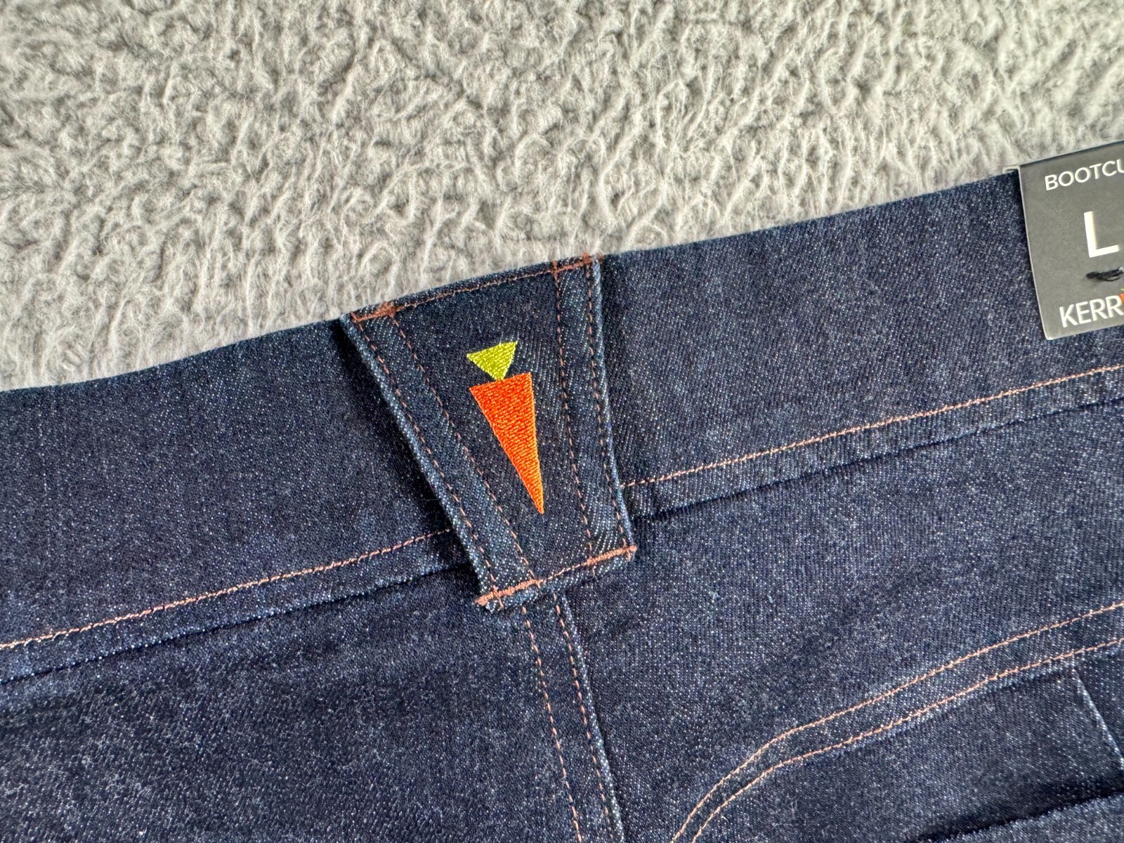 Kerrits Riding Breeches Womens Large Stretch Denim Jeans Bootcut